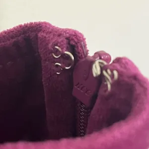 Forever 21‎ Magenta Corduroy Mini Dress Cutout Back Purple Sleeveless Size L thumbnail 4