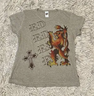Ed Hardy dragon shirt size large thumbnail 1