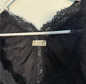 Free People Bodysuit Intimately Black thumbnail 4
