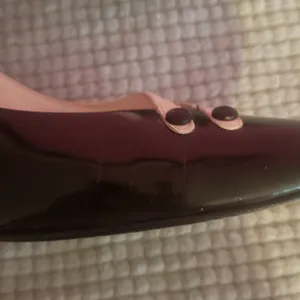 Vintage De Liso 2.5 inch Black and white Heels size 8 thumbnail 10