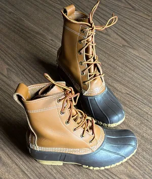 LL Bean Size 6 Women's Bean Boots 8" Brown thumbnail 1