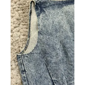 The Dean Group Vintage 90’s Acid Washed Denim Vest Women’s Size Large thumbnail 11