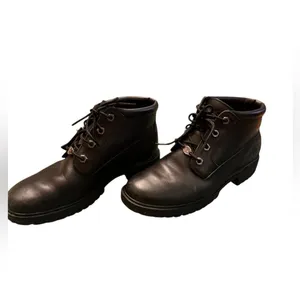Timberland Nellie Waterproof Black Leather Ankle Boots Women's Size 8 in GUC thumbnail 8