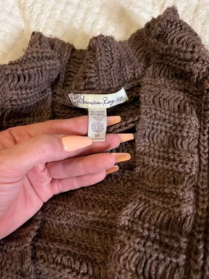 American Rag Medium  Brown Knit Bolo thumbnail 3