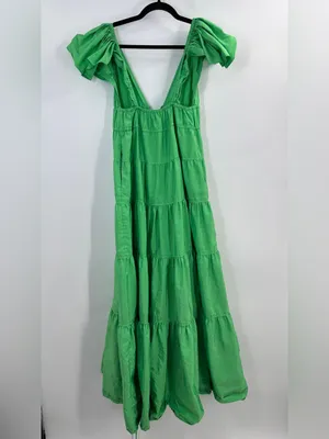 Revolve A.L.C. Luca Dress Green 2 thumbnail 6