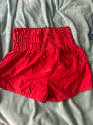 Free people orange/red ish shorts thumbnail 3