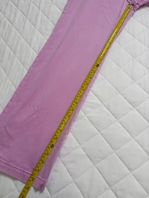 Anthropologie Pilcro Slouchy Chino Wide Leg Pants Lilac High Rise Y2K Preppy Coastal Size 28 thumbnail 10