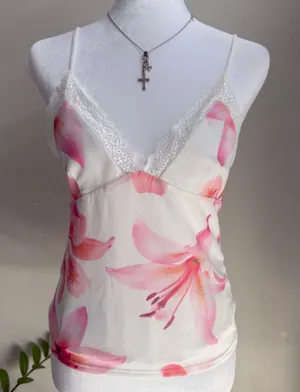 Streetwear Society Floral Cami Top thumbnail 1