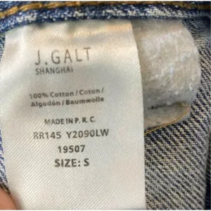 Brandy Melville John Galt Sailor Bootcut Jeans Size Small thumbnail 4