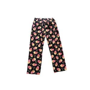 Old Navy Popcorn Print Pajama Pants Women's Medium Black Lounge Sleep Pants thumbnail 7