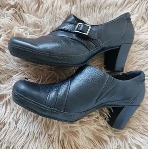 Clarks Artisan Women's Black Leather Upper Shoes Size 71/2 M thumbnail 10