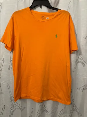 Orange Polo tee thumbnail 1