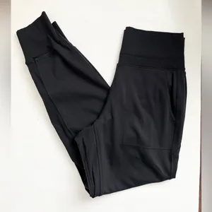 Athleta Venice high rise jogger pants black small thumbnail 5