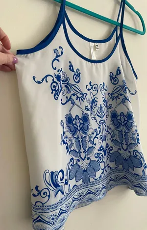 between me and you Camisole Medium White thumbnail 3