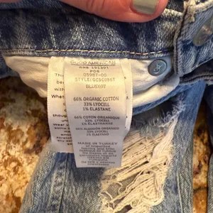 GOOD AMERICAN Women Blue Distressed Curve Skinny High Waist Jeans 10/30 thumbnail 5