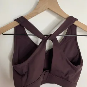 Oner Active Unified Layered Plum Brown Sports Bra XS Womens thumbnail 6