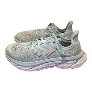 HOKA One One Clifton Edge Seafoam Blue‎ Running Shoes Sneakers Womens Size 11 thumbnail 3