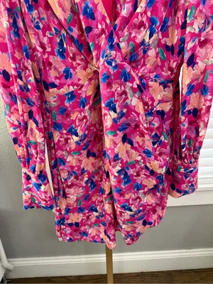 Rebecca Vallance Little Havana Floral Mini Dress Size 12 thumbnail 5