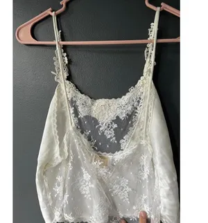Victoria's Secret Elegant Lace Cami Top thumbnail 3