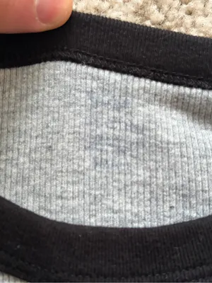 Brandy melville John Galt Pacsun Long-Sleeve Top Gray & Black Raglan size small thumbnail 3