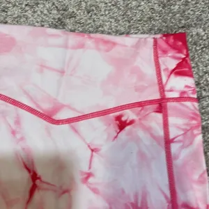 Balance athletica hot pink tie dye oasis biker short thumbnail 4