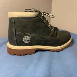 Timberland Women's Nellie Waterproof Chukka Boot in blue nubuck leather NWOT thumbnail 4
