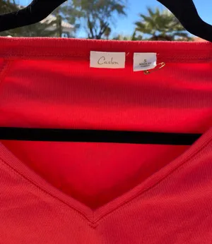 Nordstrom Ribbed Basic Tee thumbnail 2