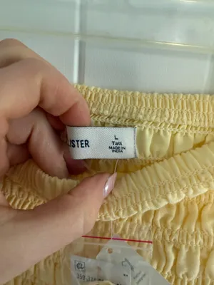 Hollister Yellow Mini Dress thumbnail 4