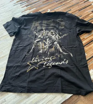 Kiss graphic tshirt Black Size XL thumbnail 1