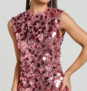 Showpo Mini Dress Pink thumbnail 2