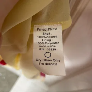 Privacy Please Ozark Mini Dress Sand Poppy Red Floral Cowl Low Back Small 453 thumbnail 10