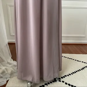 LuLu’s Air of Romance Dusty Lavendar Taupe Maxi Dress S thumbnail 6