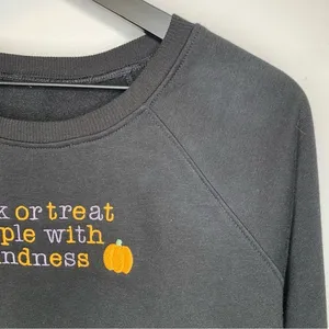 Harry‎ Styles Halloween Sweatshirt Size M Black Size M thumbnail 4