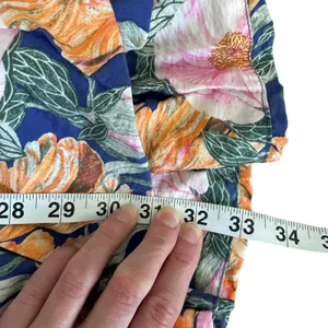 NEW Anthropologie Floral Wrap Mini Dress thumbnail 13