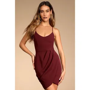 Lulu’s NWT Forever Your Girl Plum Purple Bodycon Dress Size medium thumbnail 3