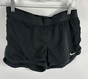 Nike Dri Fit Black Mesh Shorts Size Small thumbnail 1