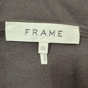 Frame Black Asymmetrical Off the Shoulder Top (XS) thumbnail 4