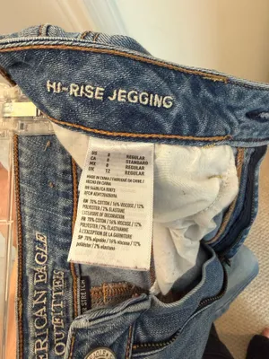 American Eagle Outfitters Light Wash Skinny Jeans thumbnail 4