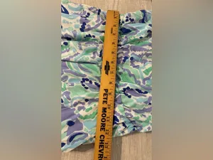 Lilly Pulitzer Emiko Strapless Jumpsuit Lillys Lilac Nice Ink Size Small *READ* thumbnail 11