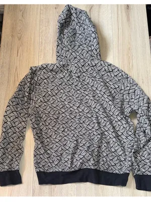 Nike black white hoodie sweatshirt hooded sweater thumbnail 2