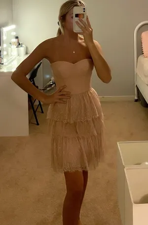 BCBGMAXAZRIA Hoco Dress thumbnail 1