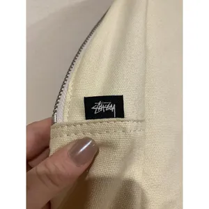 Stussy X Herschel Supply Co Cream Patch Backpack Canvas International Tribe Bag thumbnail 5