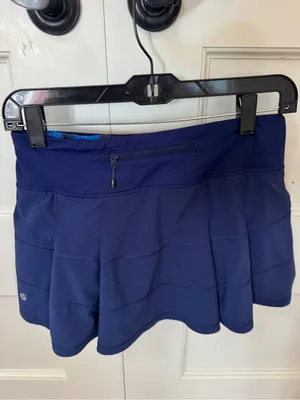 lululemon athletica Navy Blue Athletic Skort thumbnail 2