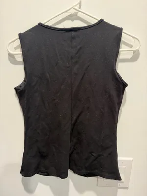 21 saints Black Vest Blouse Top thumbnail 2