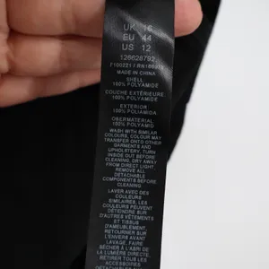 ASOS DESIGN Skirt Womens 12 Cargo Mini Black Buckle Utility Excellent thumbnail 3