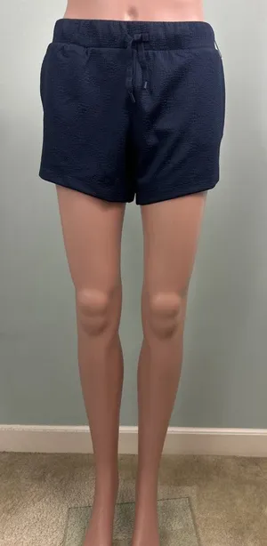 Zyia Active Women's Blue Relaxed Texture Shorts Size XL (Runs Small) NWT thumbnail 1
