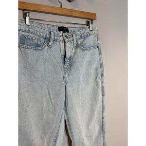Banana Republic light wash High Rise Straight jeans thumbnail 3