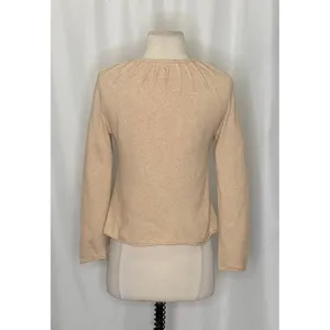 Anthropologie CHARLIE & ROBIN Cashmere Wool Cropped Cardigan Sweater Small thumbnail 7