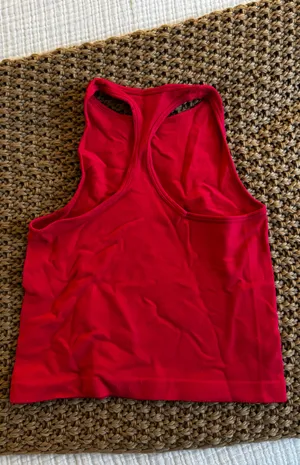 Free People Pink ribbed racerback active tank thumbnail 2