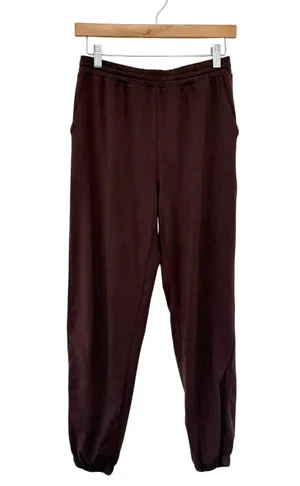 Vuori Brown Boyfriend Sweatpants Sz S thumbnail 1